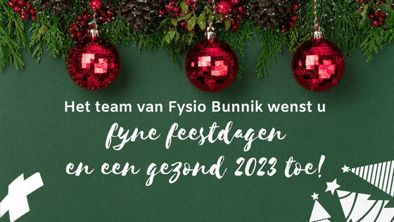 Fijne feestdagen_Fysio Bunnik